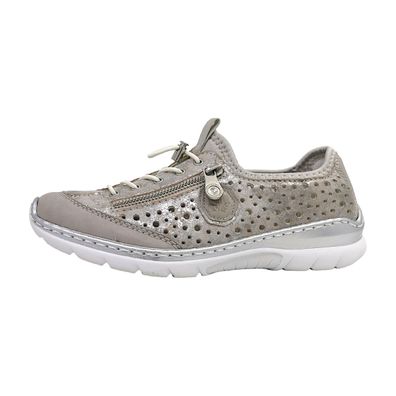 Rieker Eagle/Moon/Scuba L32P6-90 Beige ice/rose-metallic/perl 90