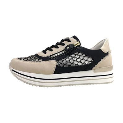Remonte D1329-03 Beige perle/schwarz-gold 03