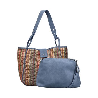 Rieker Modell : H130790 H13 H1307-90 Mehrfarbig blau-multi/indigo 90