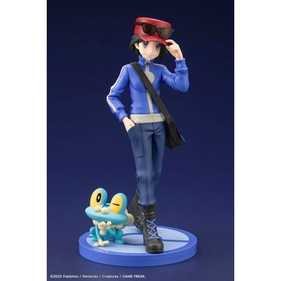 Pokémon ARTFXJ Statue 1/8 Calem & Froxy 20 cm