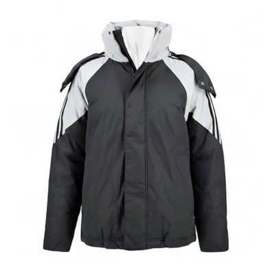 Adidas Logo Down Jacke Oversize Damen Daunenjacke Winterjacke schwarz GD2506