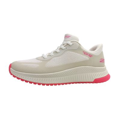 Skechers Bobs Squad 4-Staple Look 117624-WPK Weiß white/pink WPK