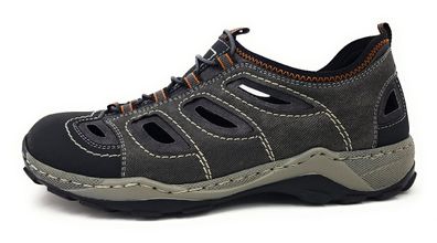 Rieker Chios 08065-02 Schwarz schwarz/ rauch