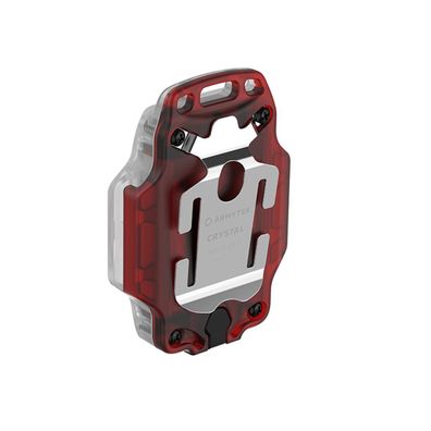 Armytek Crystal Stirnlampe, Lichtfarbe weiß und rot - Farbe rot