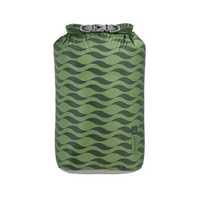 COCOON Drybag Ultralight green waves 8 Liter
