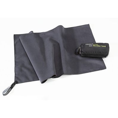 COCOON Reisehandtuch aus Mikrofaser Größe M manatee grey M 90x50 cm