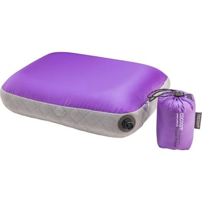 COCOON Air Core Pillow Ultralight purple/ grey - Reisekissen