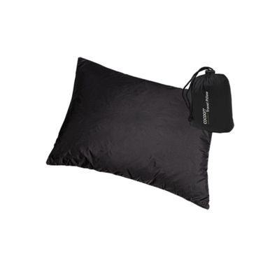 COCOON Travel Pillow black L - Reisekissen mit synthetischer Füllung
