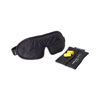 COCOON Schlafbrille de Luxe schwarz/grau