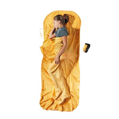 COCOON Kinder TravelSheet Seide - Reise-Schlafsack sunset