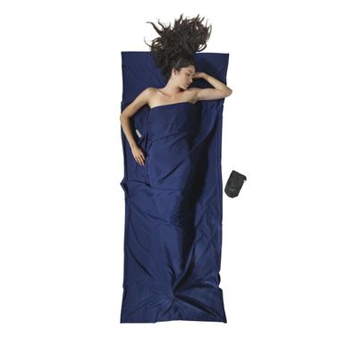 COCOON TravelSheet Mikrofaser Leicht-Reiseschlafsack twilight blue