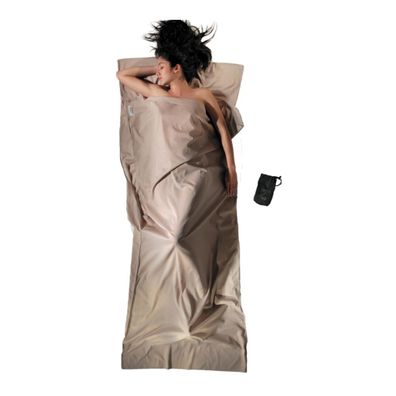 COCOON TravelSheet Insect Shield Ägyptische Baumwolle sand