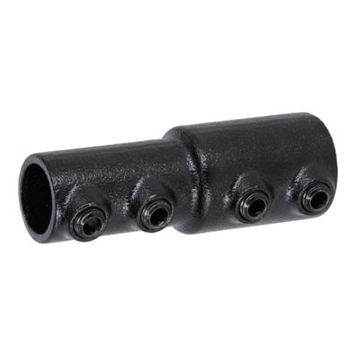 Rohrverbinder Reduzierst?ck schwarz 1" x 3/4" (33,7 x 26,9 mm), 90? AVERDE