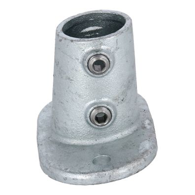 Rohrverbinder Bodenflansch 1" (33,7 mm), verstellbar 0-11? AVERDE