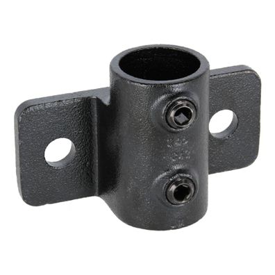Rohrverbinder Wandhalterung schwarz 1" (33,7 mm) AVERDE