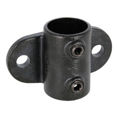 Rohrverbinder Wandhalterung schwarz 1 1/2" (48,3 mm) AVERDE