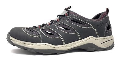 Rieker 08065-46 Grau blei/rauch 46