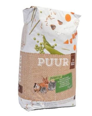 7 kg Witte Molen PUUR Snack Musli für Kaninchen & Nager natürlich