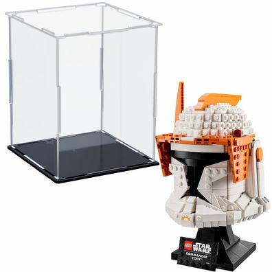 Acryl Vitrine für LEGO® Star Wars™ Clone Commander Cody Helm 75350