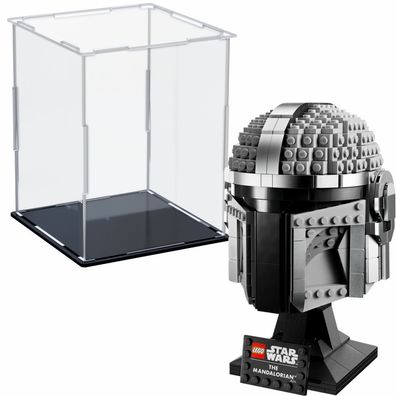 Acryl Vitrine für LEGO® Star Wars™ Nachbildung des Mandalorianer Helms 75328