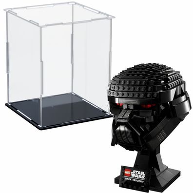Acryl Vitrine für LEGO® Star Wars™ Dark Trooper Helm 75343