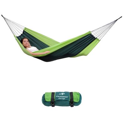 Amazonas SILK Traveller - Fallschirmseide Hängematte | 220x140cm, 150kg, nur 350g!