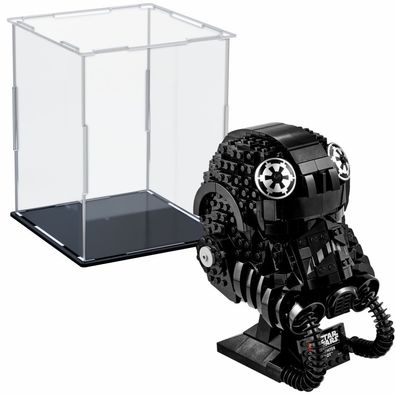 Acryl Vitrine für LEGO® Star Wars™ TIE Fighter Pilot™ Helm 75274