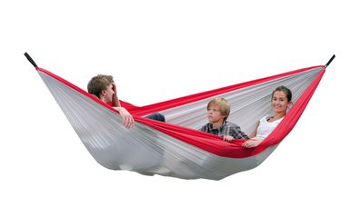 Amazonas SILK Traveller XXL - RIESEN Fallschirmseide Hängematte | 320x230cm, 200kg