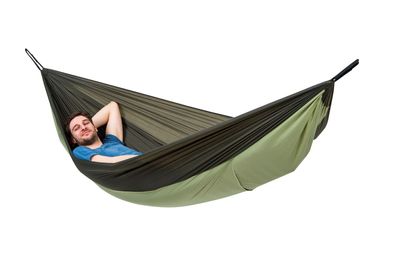 Amazonas SILK Traveller THERMO - ultraleichte Hängematte mit Isomatte-Fach |275x140cm