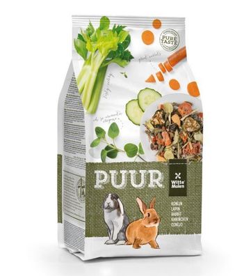 600g Witte Molen PUUR Rabbit Zwergkaninchenfutter Alleinfutte