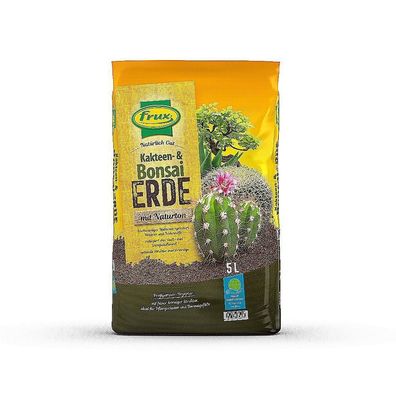 frux Kakteenerde Bonsaierde 5l Sukkulentenerde Kakteensubstrat