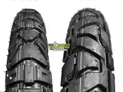 2x Dunlop Trailmax Mission 90/90R21 54T Reifen Sommer Motorrad