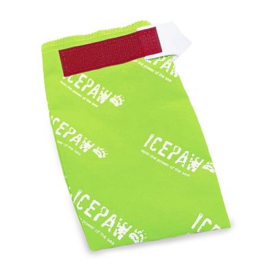 ICEPAW Schnee Booties Neongrün mit Logo