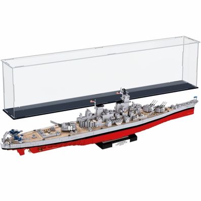 Acryl Vitrine für COBI 3084 # USS Missouri BB-63