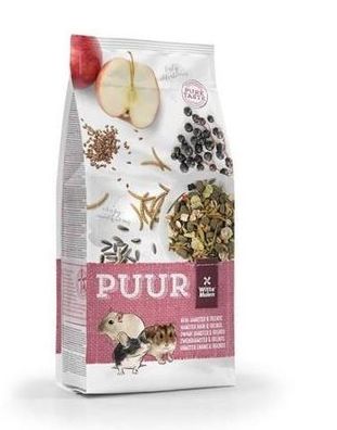 400g Witte Molen PUUR Mini Hamster & Friends Futter Alleinfutter