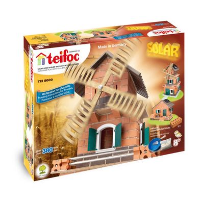 Solar Haus-Windmühle - 380 Teile