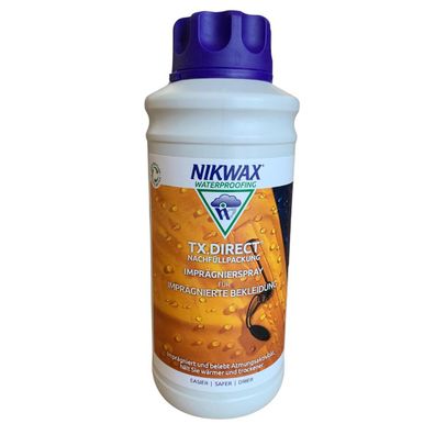 NIKWAX Imprägniermittel TX. Direct Spray-On 1 Liter Nachfüllpack
