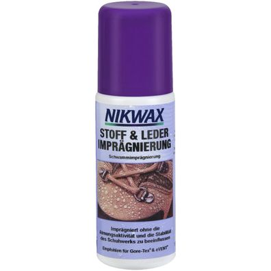 NIKWAX Stoff und Leder Imprägniermittel 125 ml