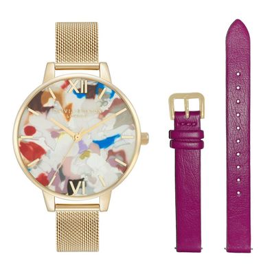 Damenarmbanduhr Olivia Burton OBGSET153