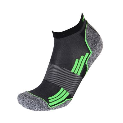 Rywan No Limit Running Socks schwarz-grün 35-37