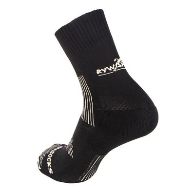 Rywan Bi Climasocks Randonée Anti-Blasen Wandersocken schwarz 41-43