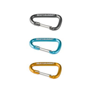 Sea to Summit Multifunktions-Karabiner Klein 3er Set
