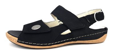 Waldläufer Heliett 342002-191/001 Schwarz Schwarz 191001