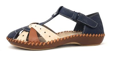 Rieker Gurgaon M1655-14 Blau Pazifik 14