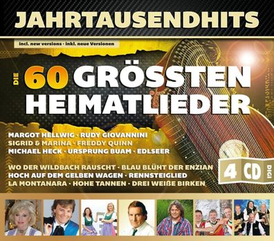 Jahrtausendhits Die 60 größten Heimatlieder Box Set CD