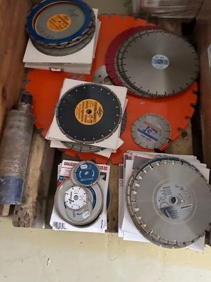 Diamantscheiben Trennscheiben verschiedene Größen Posten