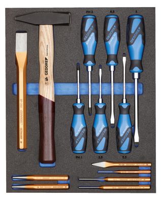 GEDORE TS CT2-2154SK-119 Werkzeugsortiment in 2/4 Check-Tool-Modul