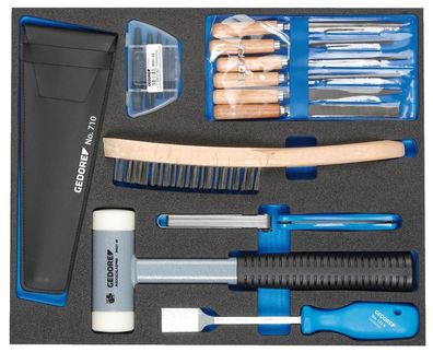 GEDORE TS CT2-710 Werkzeugsortiment in 2/4 Check-Tool-Modul