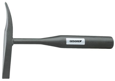 GEDORE 77 ST-400 Schweißerpickhammer mit Stahlrohrstiel, 400 g