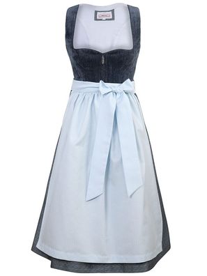 Dirndl Dorfstetten 65cm Länge dunkelblau